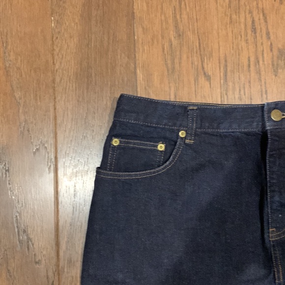Ralph Lauren Dark Denim Skirt - Picture 2 of 7